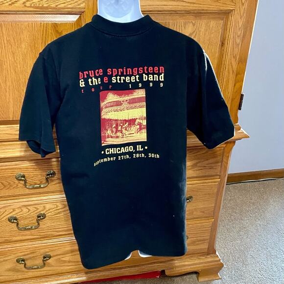 Bruce Springsteen The E Street Band 1999 All Sport Tour NJ T Shirt Men’s Large - Picture 12 of 14